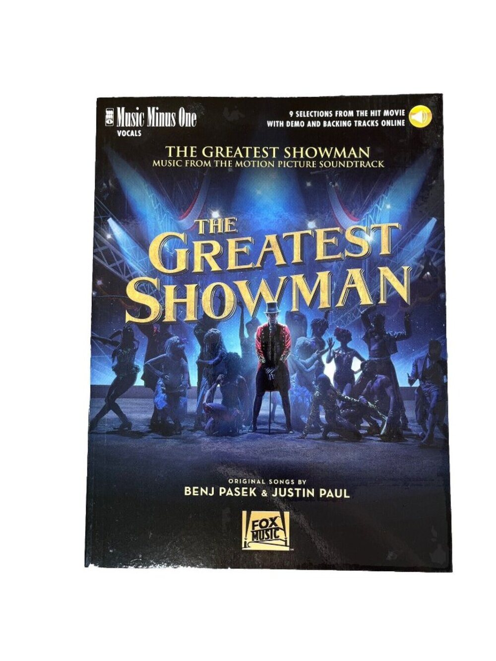 Greatest Showman, The Music Minus One Vocal Song Book Hal Leonard